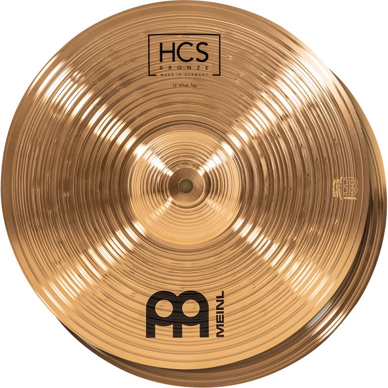 MEINL Cymbals HCS Bronze Hihat - 13" (HCSB13H)