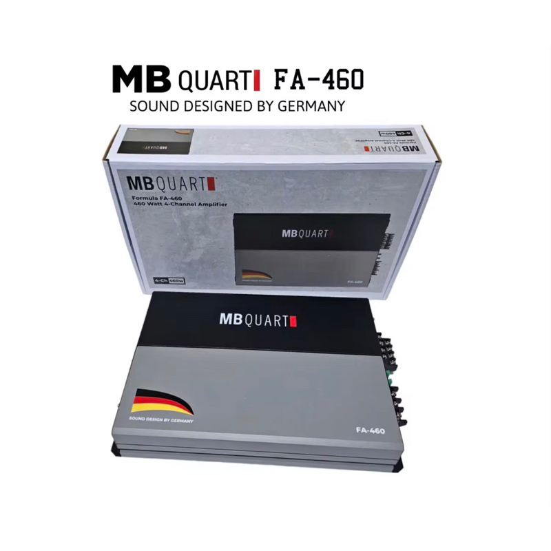 MB QUART FORMULA FA-460 460 watt เพาเวอร์แอมป์ 4 Channel Amplifier