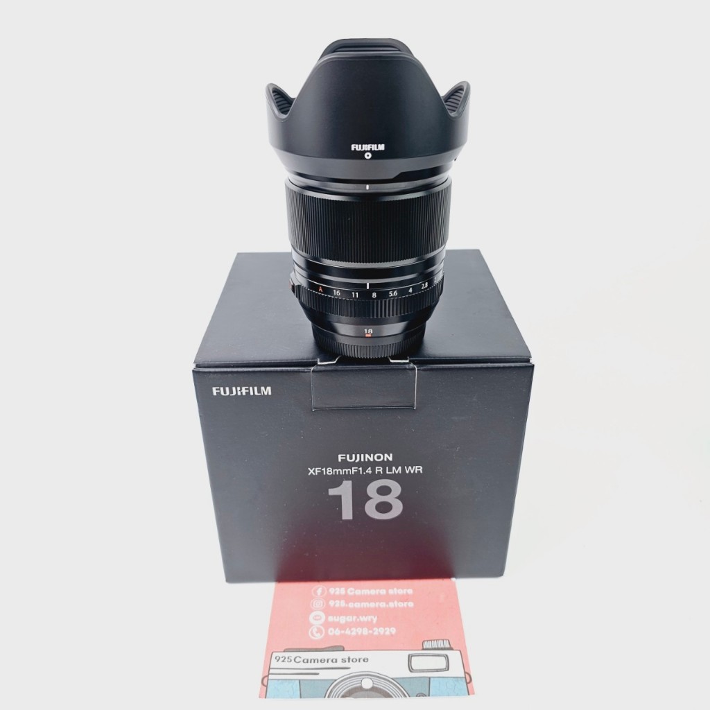 เลนส์ FUJINON XF18mm F1.4 WR