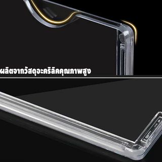ป้ายใส่รูปบุคลากร ป้ายอะคริลิคใสใส่รูป 2in1แผนผังองค์กรณ์ ชิ้นเดียวใส่ได้ทั้งรูปและชื่อ ป้ายPVC 8.2*6.7 12.6*8.8CM