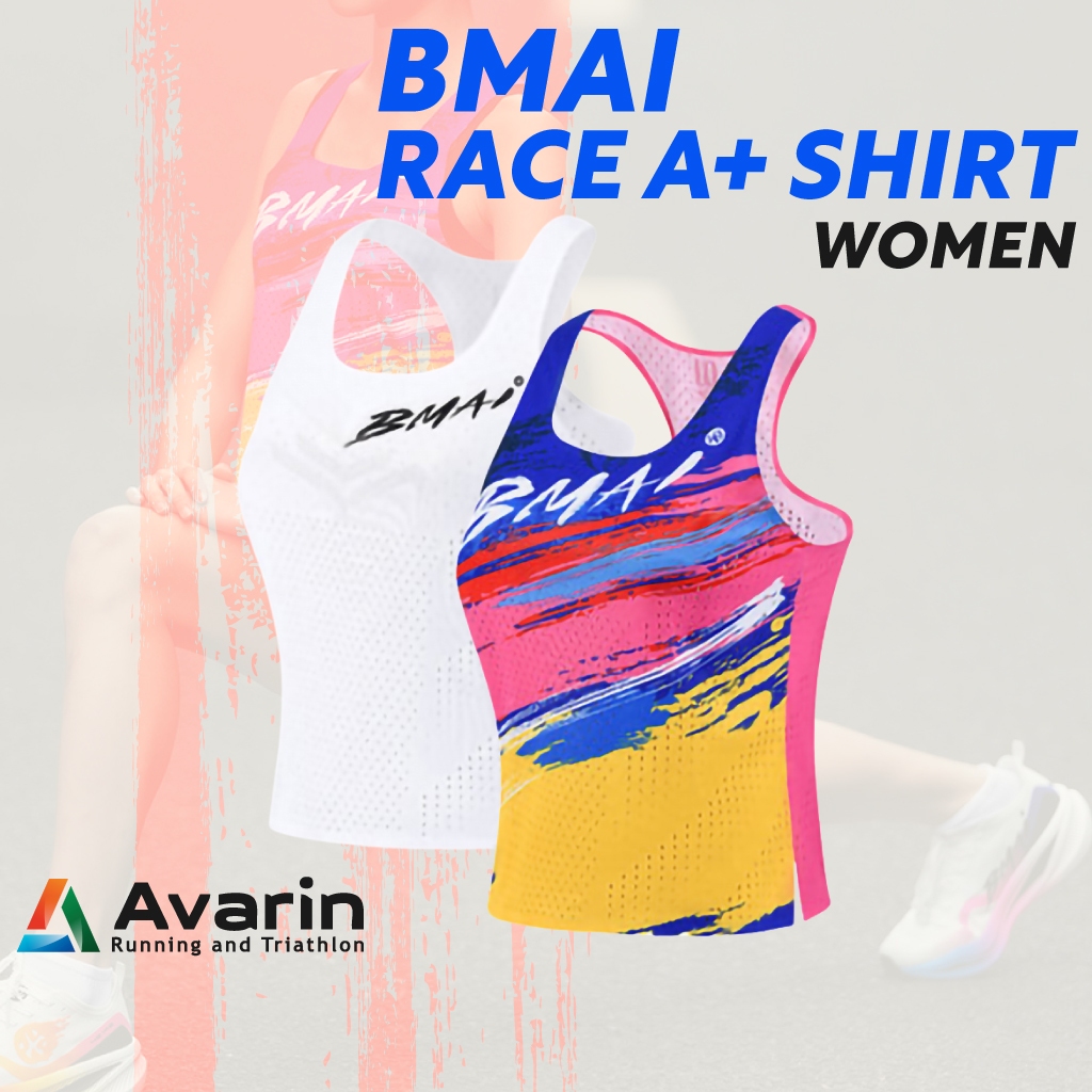 BMAI Race A+ Women เสื้อกล้ามสำหรับวิ่งผู้หญิง ผ้า Toray น้ำหนักเบา สวมใส่สบาย