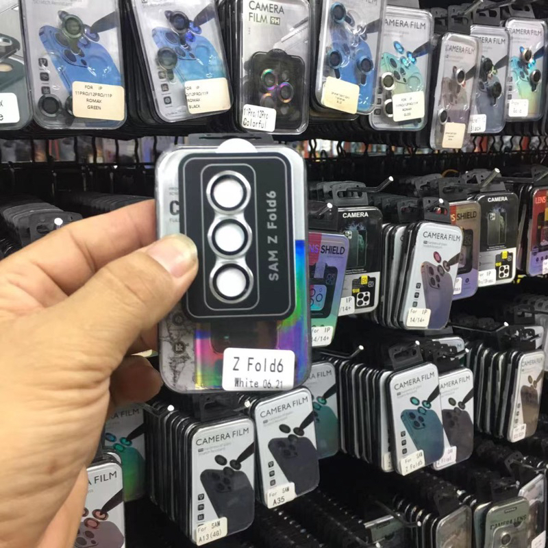 ฟิล์ม กล้องเลนส์ ค้ำSamsung Galaxy Z flip5 Z Fold 5 Z flip6 Z Fold6 4/3/2