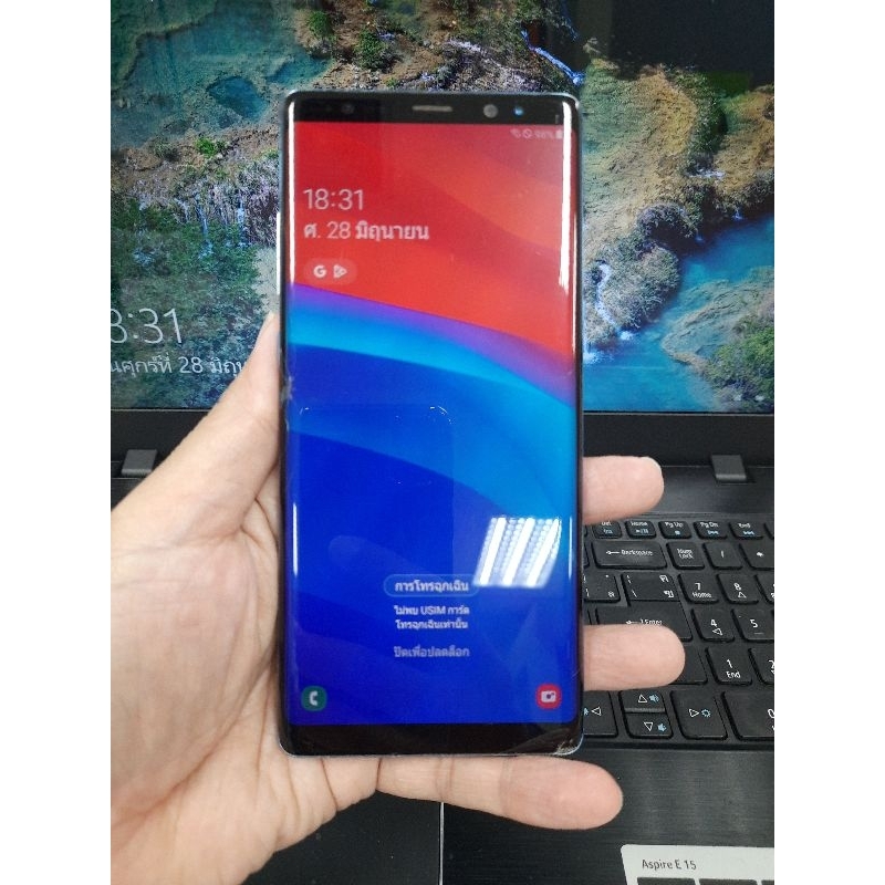 Samsung Galaxy Note 8 สีน้ำเงิน (มือถือมือสอง)