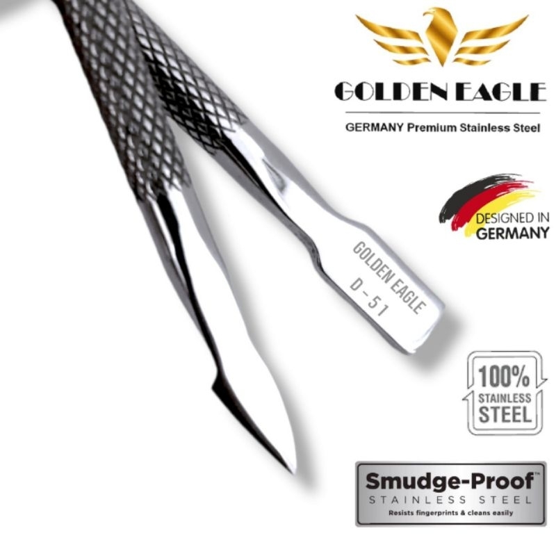 เหล็กงัดเล็บ ดันหนังGOLDEN EAGLE -​D51คมบางใช้ง่าย