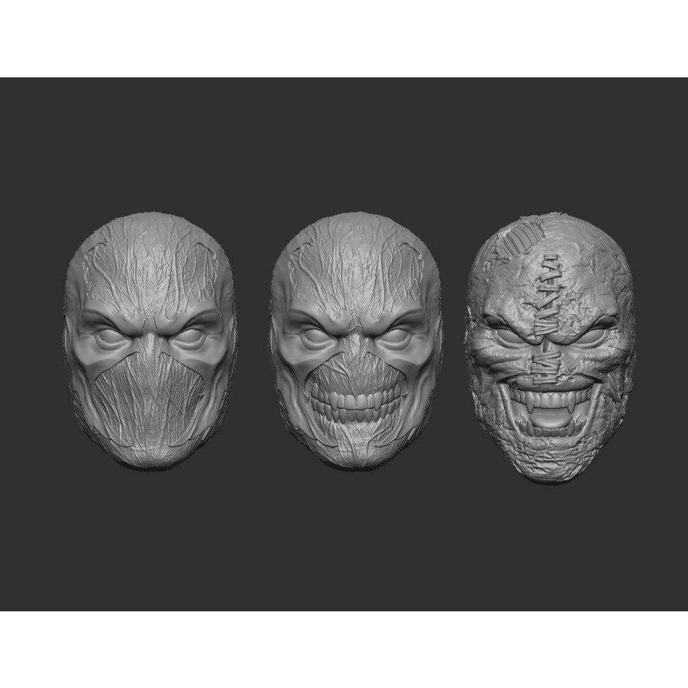 Spawn - Headsculpt for Action Figures 3D print model