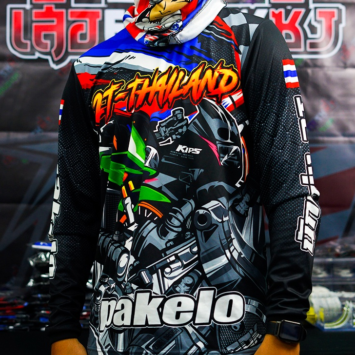 เสื้อพิมพ์ลาย 2T Thailand นักแข่ง2T