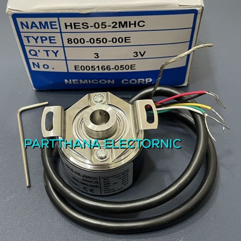 HES-05-2MHC Encoder 500P/Rรู 8 mm
ไฟ 10.8V-26.4V