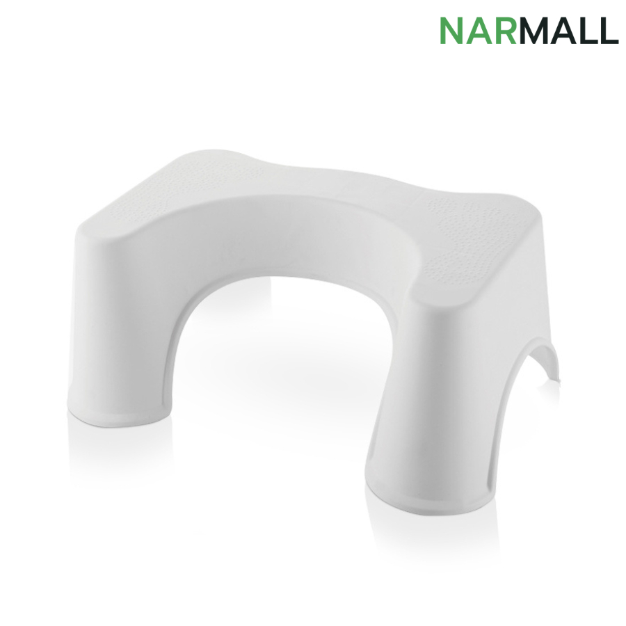 เก้าอี้วางเท้า เก้าอี้สุขภัณฑ์ สำหรับนั่งขับถ่าย Toilet stool Narmall_