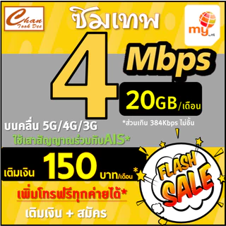 ซิมเทพ ซิมมาย my by NT 15Mbps 4Mbps 2Mbps ส่วนเกินไม่อั้นไม่ลดสปีด ต่อได้12เดือน เติมเงินสมัครโปร มี 4แบบ เหมือนTrue ทรู