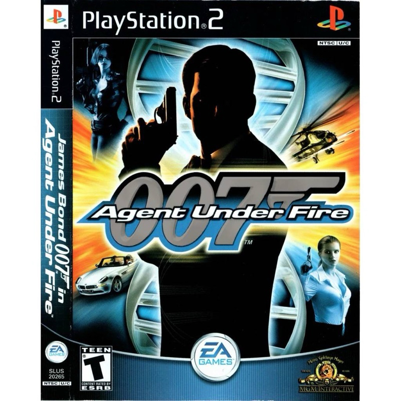 แผ่นเกมส์Ps2 - James Bond 007: Agent Under Fire