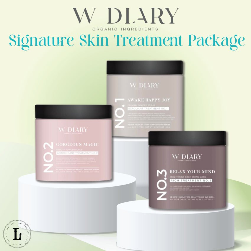 W DIARY Signature Skin Treatment Package สครับผิว wdiary