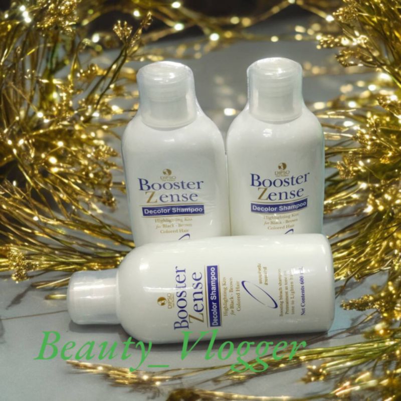 แชมพูล้างสีผม Dipso Booster Zense Decolor Shampoo 600ml.