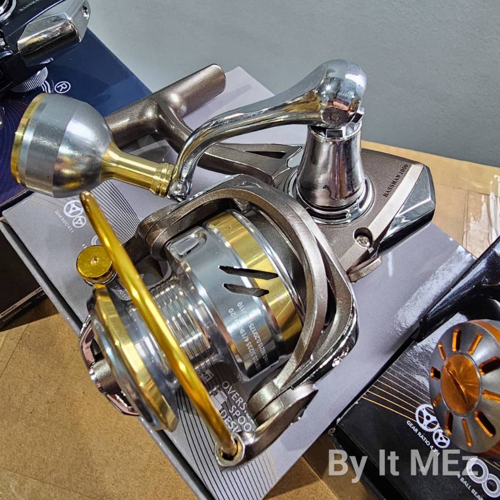 [ ของแท้ ]  รอกสปิน Ashino Bassman 4BB คุณภาพดี ใช้งานง่าย หมุนลื่นมือ Spinning Reel รูปที่ 2
