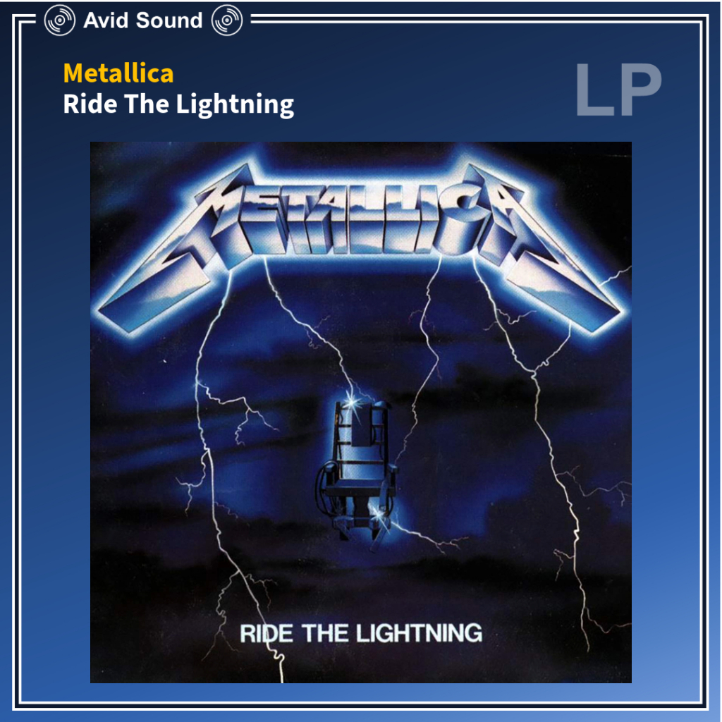 แผ่นเสียง Metallica Ride The Lightning ใหม่ ซีล Vinyl LP