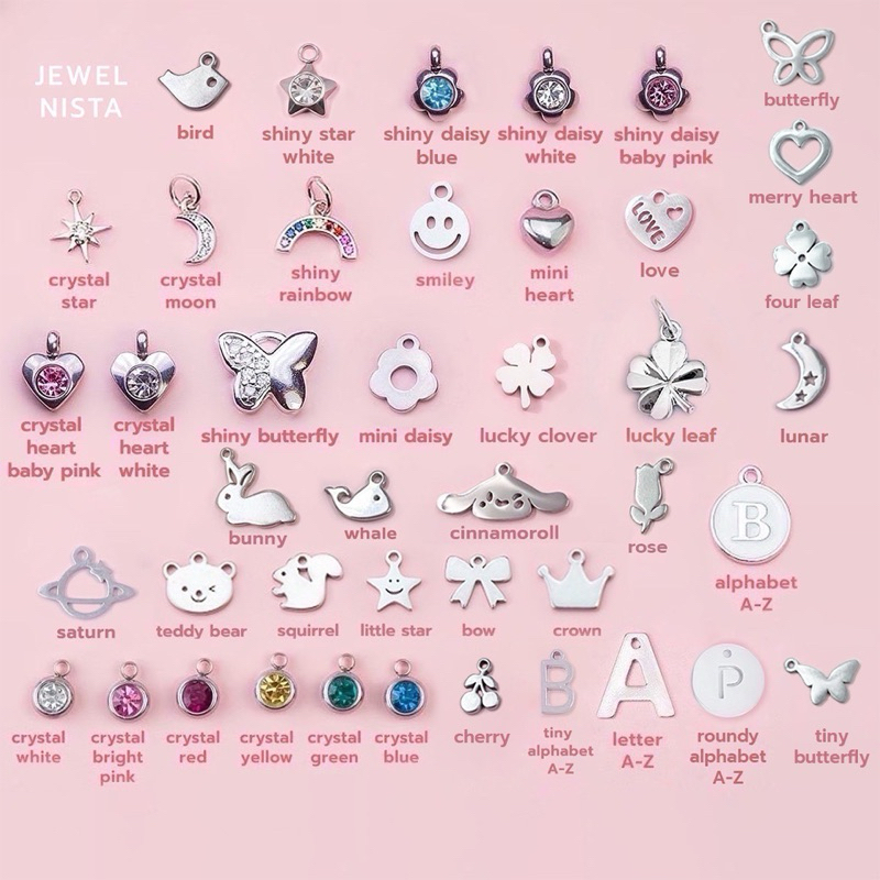 DIY จี้เงิน (เฉพาะจี้)-silver สำหรับใส่สร้อยคอ-ข้อมือ-ข้อเท้า
