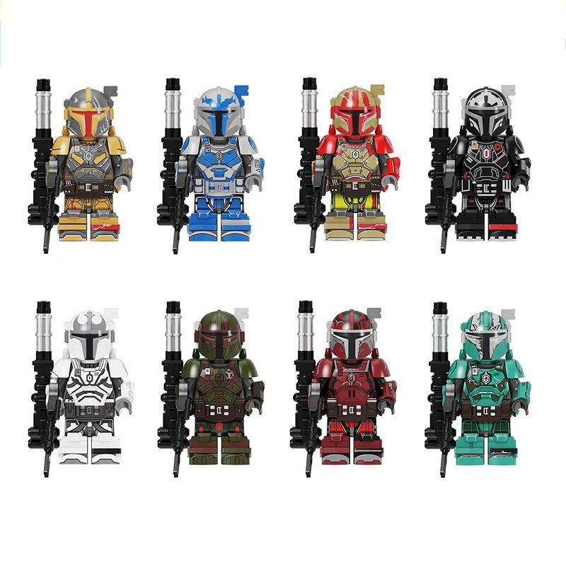 เลโก สตาร์วอร์ heavy infantry mandalorian armor