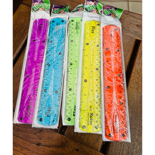 ไม้บรรทัด งอได้ PVC ไม้บรรทัดเจล ม้วนได้ ไม่หัก ไม้บรรทัดเยลลี่ ยาว 20/30 cm (6/12 นิ้ว) Flexible Soft Ruler US.Station