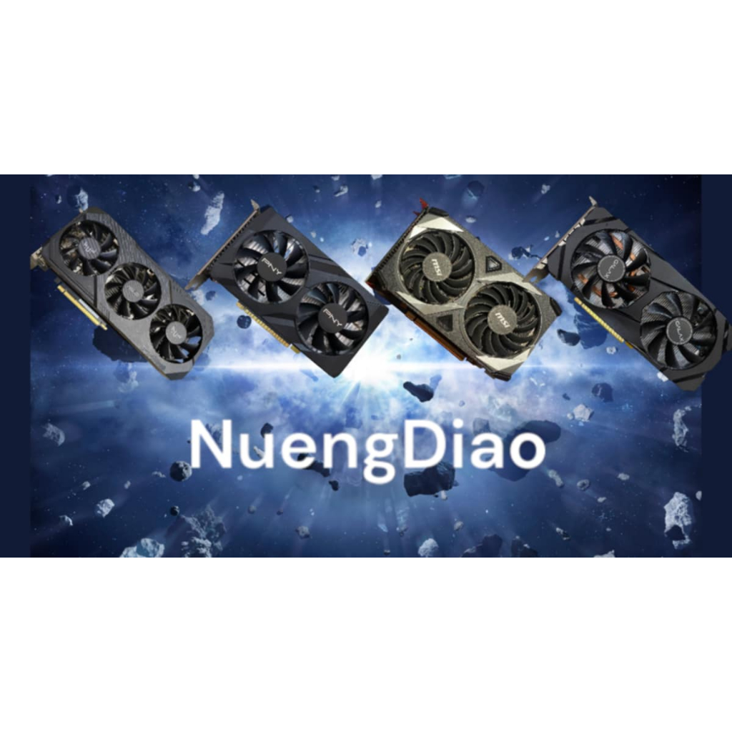 การ์ดจอ NVIDIA GTX 1050 / 1060 / 1070 / 1080 / 1650 / 1660super/Ti / (TiและSuper) / GT 1030 มือสอง🖐️