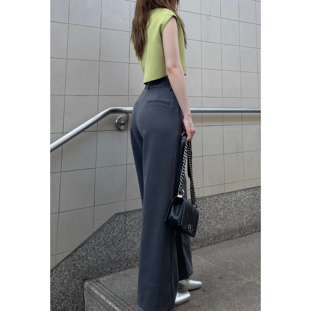 Dressupcorner Wool Logo Pants DCN01208