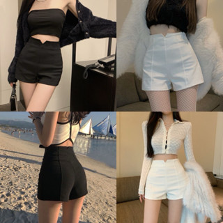 กางเกงขาสั้นเอวสูง พร้อมส่งจากไทย เซ็กซี่น่ารักสไตล์เกาหลี ใ…