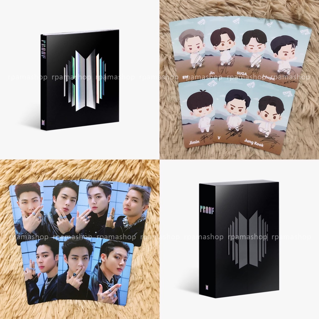 พร้อมส่ง โฟโต้การ์ด/มินิ โฟโต้การ์ด. แท้ BTS : PROOF