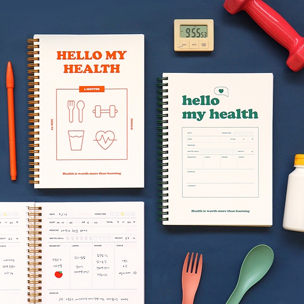 Basic A5 Health Diary