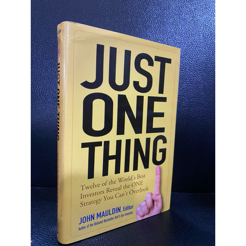 (หนังสือภาษาอังกฤษพร้อมส่ง)JUST ONE THING (T2)