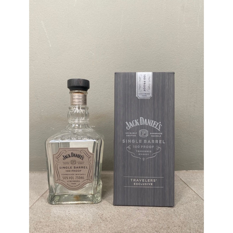 ขวดเหล้าเปล่า พร้อมกล่อง Jack Daniel 750ml