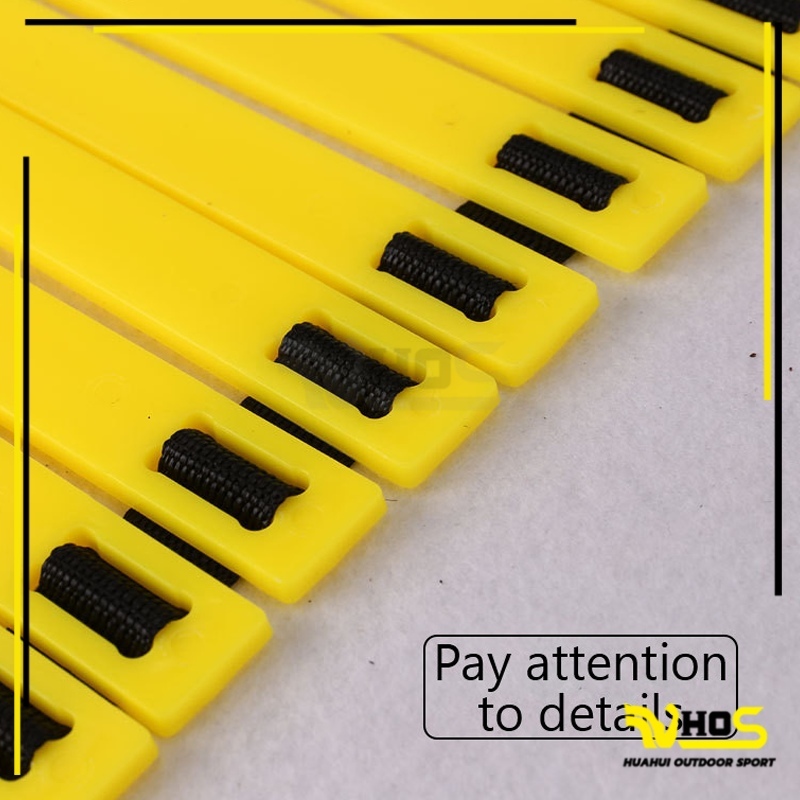 บันไดความเร็ว บันไดฟิตเนส บันไดฝึกซ้อมฟุตบอล บันไดความคล่องตัว กระโดดบันได บันไดความเร็ว บันไดความแรงของขา - รูปที่ 3