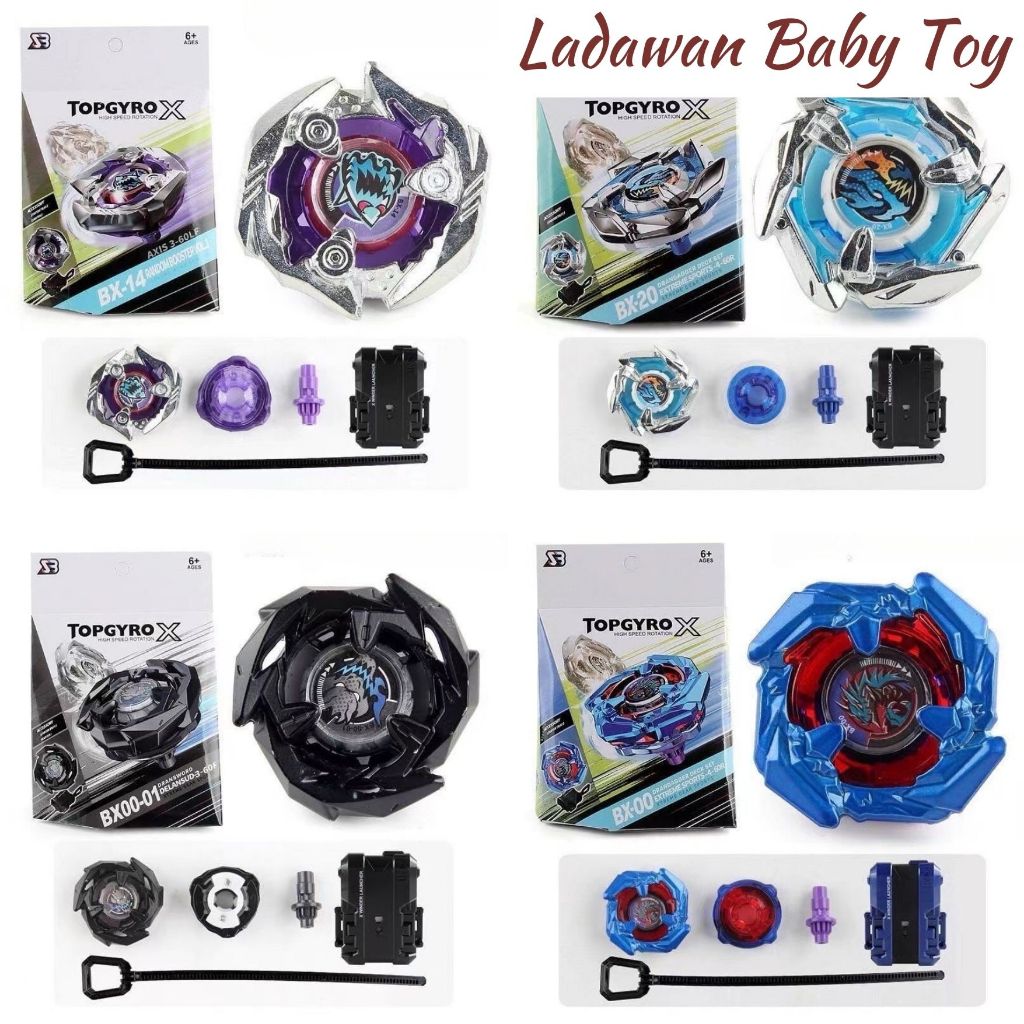 Beyblade X BX Gyro เบย์เบลด ของเล่นเด็ก พร้อมตัวชูทและสายดึงในกล่อง มีให้เลือกหลายแบบ