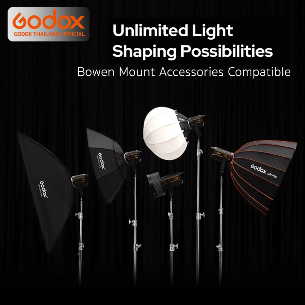 Godox LED VL300II 320W 5600K - Bowen Mount - รับประกันศูนย์ Godox Thailand 3ปี