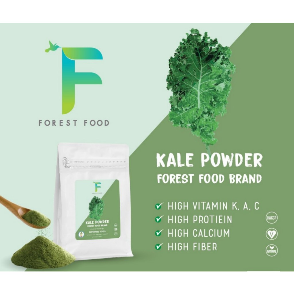 Ratika | Oganic Kale Powder 100 g. ผักเคล Kale (Superfood)