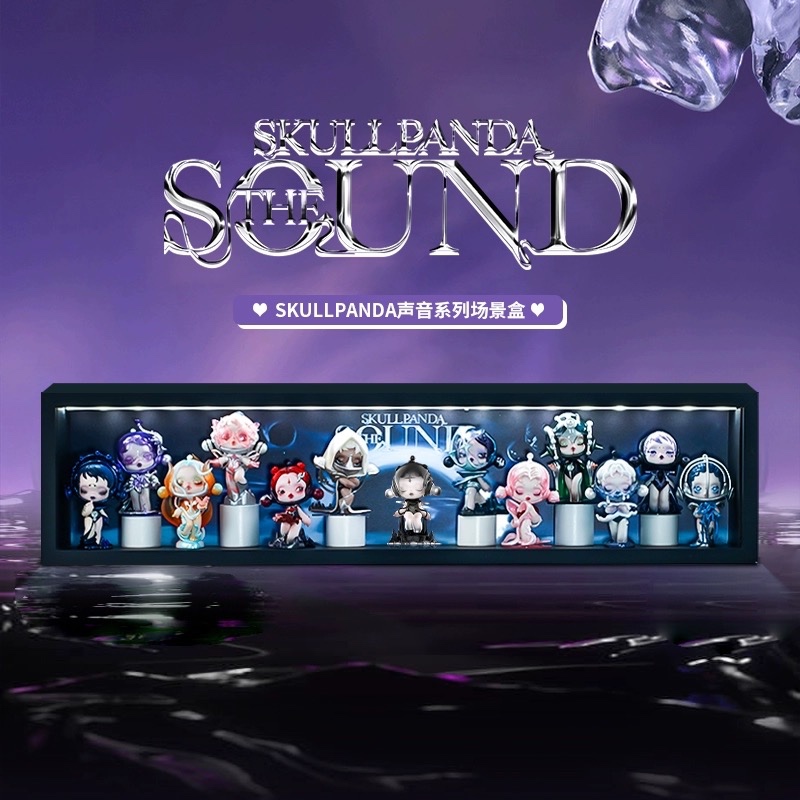 [Pre-order] ตู้โชว์ SKULLPANDA The Sound Series Figures