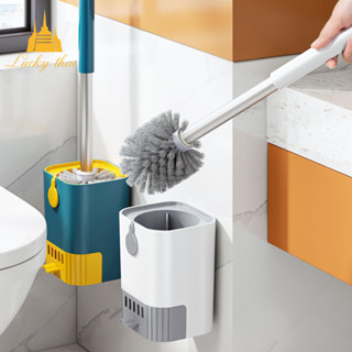 luckythai แปรงขัดชักโครก ที่ขัดส้วม ได้ทั้งแขวนและตั้งไม่ต้อ…