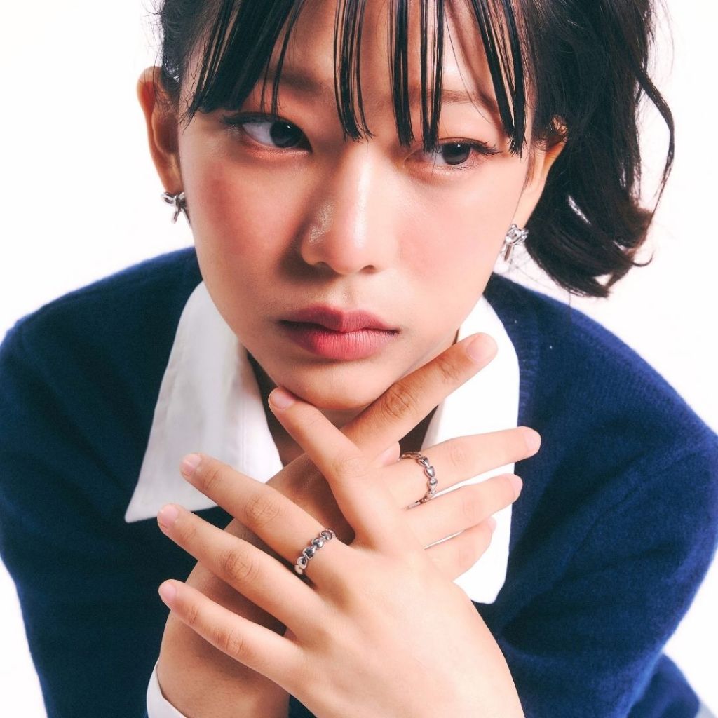 earika.earrings - lovie crush ring แหวนหัวใจเรียง วัสดุสแตนเลส (stainless steel) ใส่อาบน้ำได้ เหมาะส