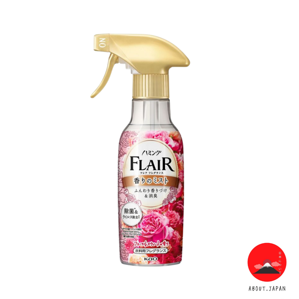 [ส่งทุกวัน] Kao Flair สเปรย์น้ำหอมฉีดเสื้อผ้า ลดรอยยับ ฉีดแล้วดึงผ้าตึงทันใจ 270 ml.