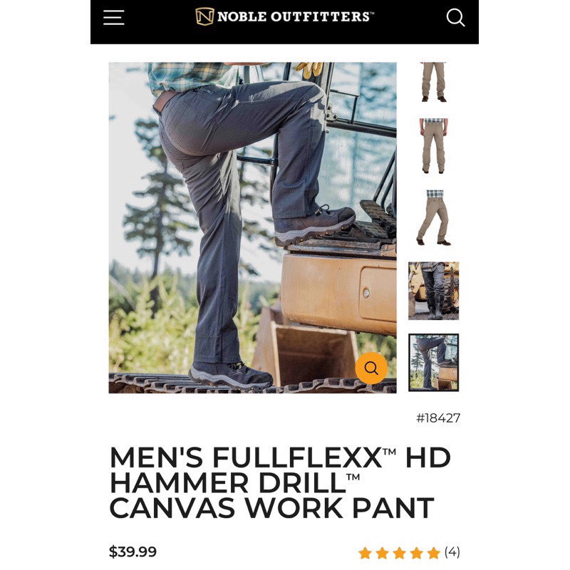 กางเกงเดินป่า Noble outfitters