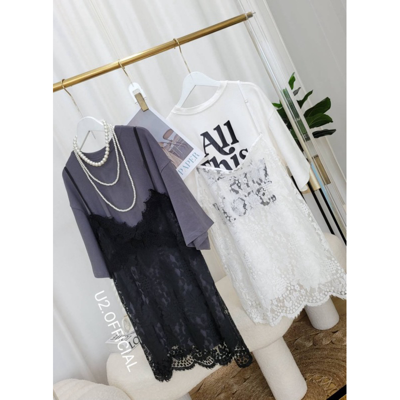 Black lace set งานสวย จำนวนจำกัด t030