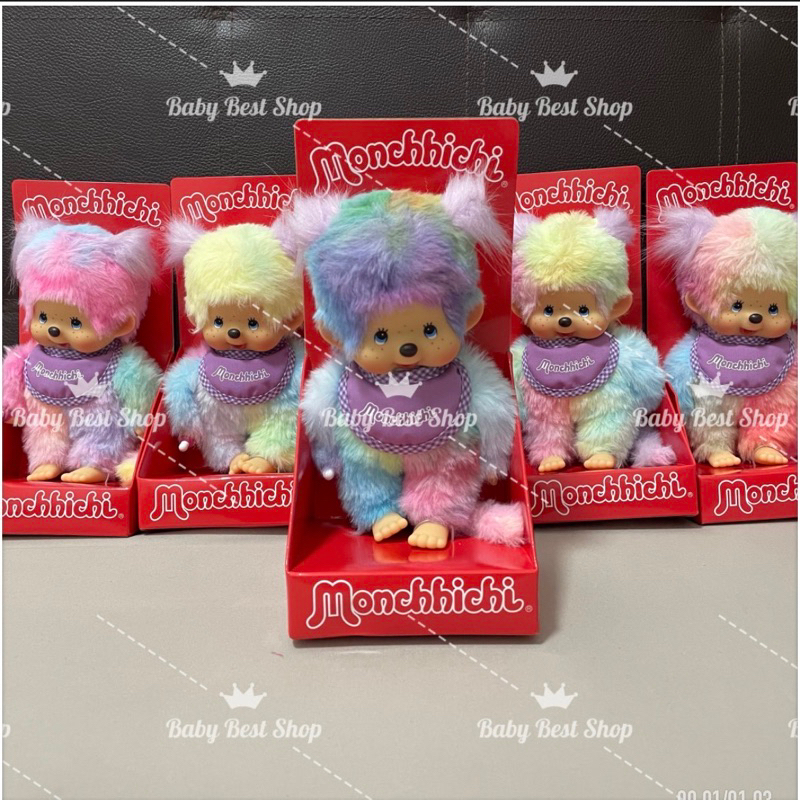 [💚พร้อมส่ง💚] ตุ๊กตามอนชิชิ ชิมูตัน น้องลิง Monchhichi ไซส์ S, M, L น่ารักมาก ของแท้ 100% - รูปที่ 6