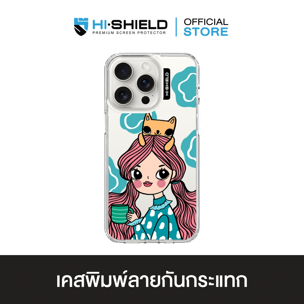 HI-SHIELD เคสใสกันกระแทก iPhone รุ่น Debby5 [เคส iPhone17,iPhone16,iPhone15,iPhone14,iPhone13,iPhone12]