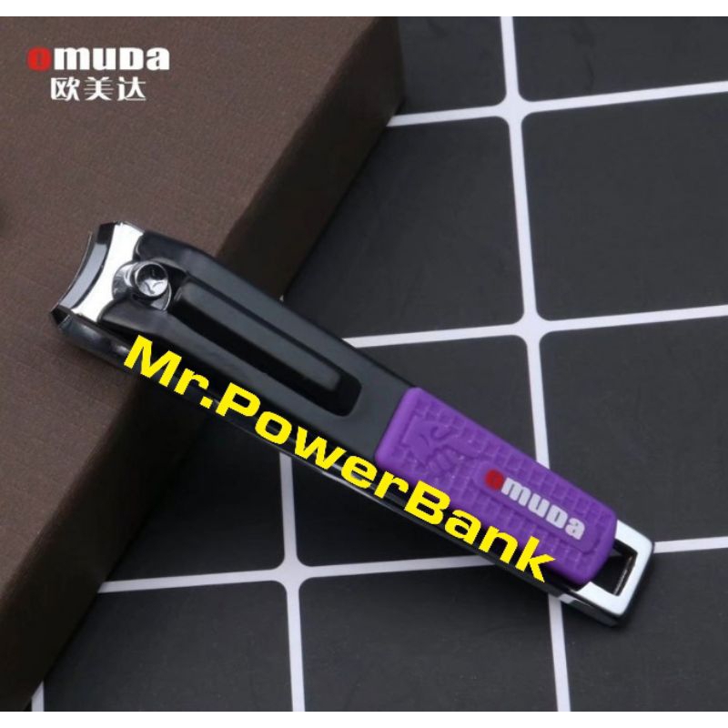 OMUDA 3001-35กรรไกรตัดเล็บ ใหญ่ คม ของแท้100% สีทองดำมาตรฐานยุโรป