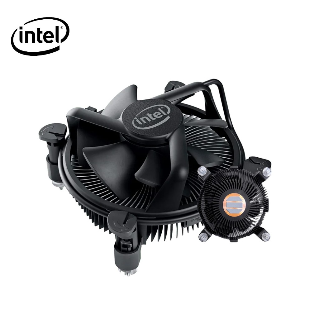 sinkcpu Intel Socket 1156/1155/1150/1151/1200 แกนทองแดง และพัดลมขนาด 3.5 นิ้ว พร้อมขั้วต่อ 4 พิน