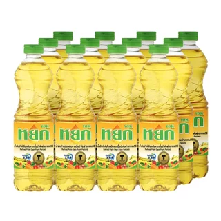[✅โค้ดส่งฟรี+🎫โค้ดคุุ้ม] น้ำมันปาล์ม ตรา หยก ขนาด 250 มล. (แพ็ค 12 ขวด)