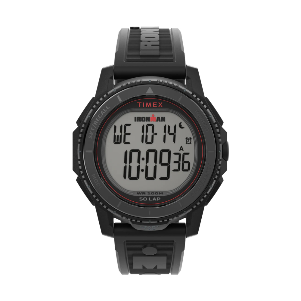 Timex TW5M57800 Ironman Digital Adrenaline 46mm Resin Strap Watch นาฬิกา นาฬิกาข้อมือ นาฬิกาข้อมือผู
