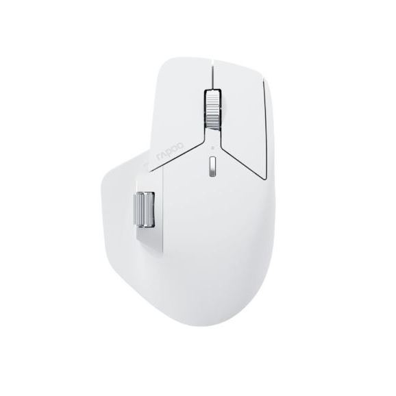 Rapoo MT760L Multi-mode Wireless Mouse Grey White สีขาว