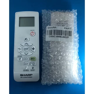 ST5720 SHAPR CRMC-A998JBEZ # AC-150 รีโมทแอร์ชาร์ป รับประกันเป็นของแท้จากโรงงาน SHAPR แน่นอน 100% แถมถ่าน AAA PANASONIC