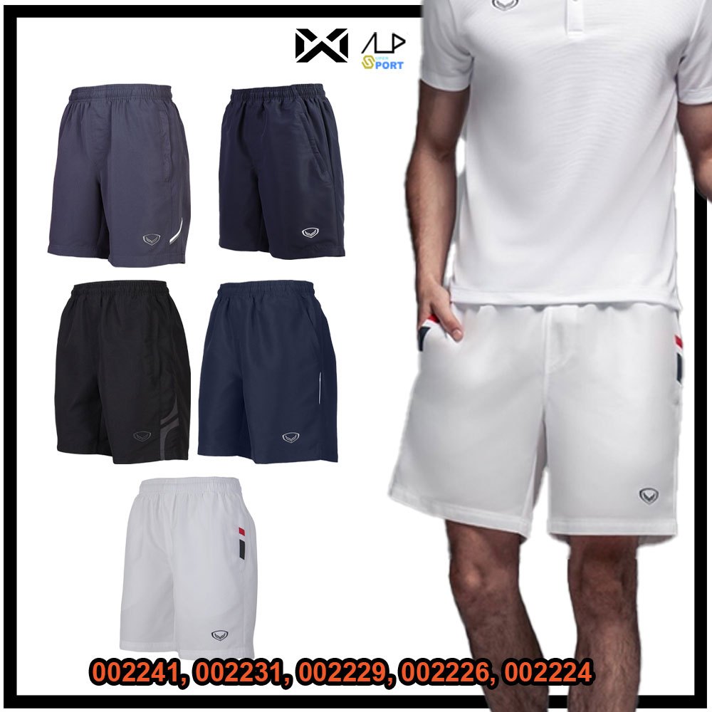 💥ลดโหด30%สูงสุด200บาท💥 GRAND SPORT 002229 กางเกงขาสั้น มีกระเป๋าซิป 2 ข้าง แกรนด์สปอร์ต แท้100%
