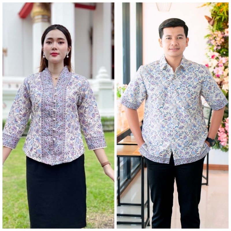 เสื้อปาเต๊ะ คอปีนวี ยะหยา