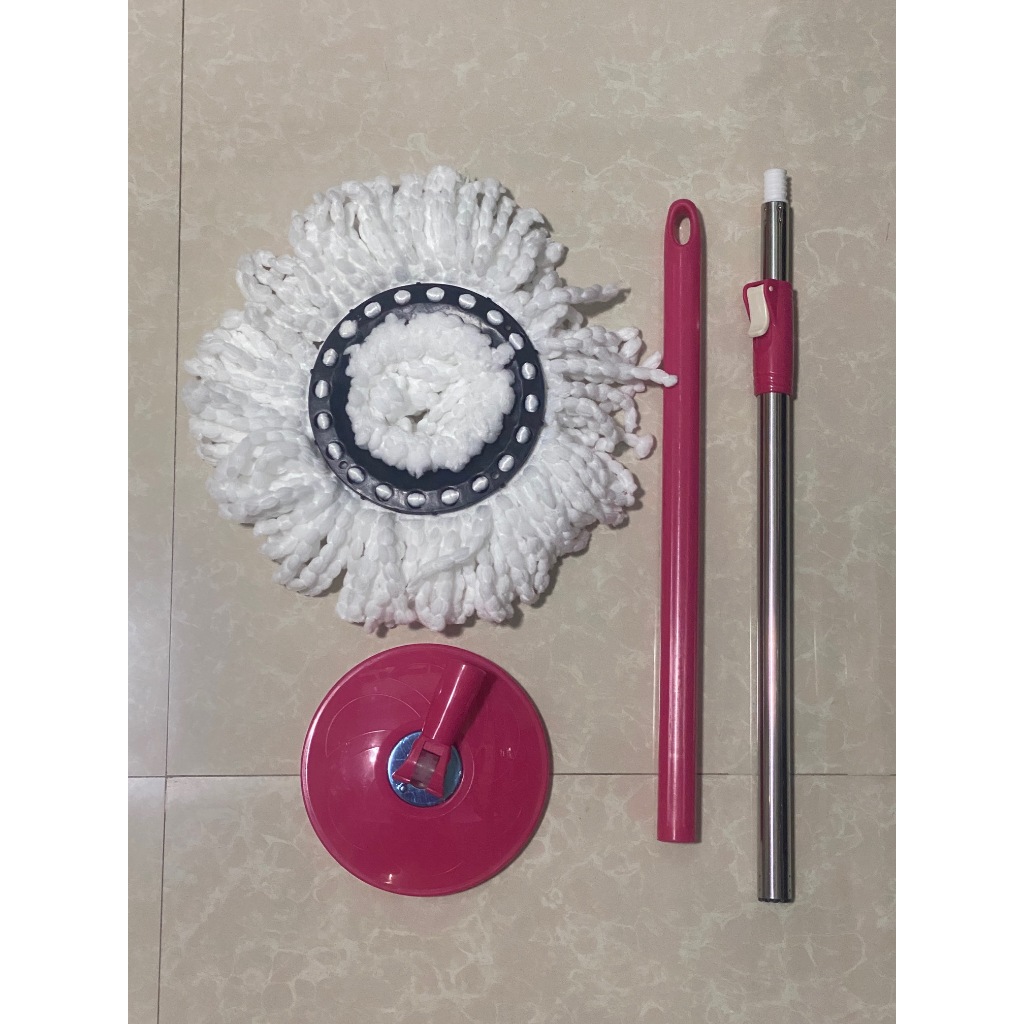 อะไหล่ไม้ถูพื้นสปินม็อบ อะไหล่ไม้ spin mop มีหลายสี