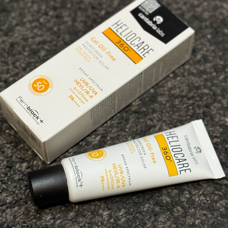 กันแดดสำหรับผิวมันเป็นสิวง่าย Heliocare 360 Gel oil free SPF50+ กันแดด เฮลิโอแคร์ เจลออยฟรี
